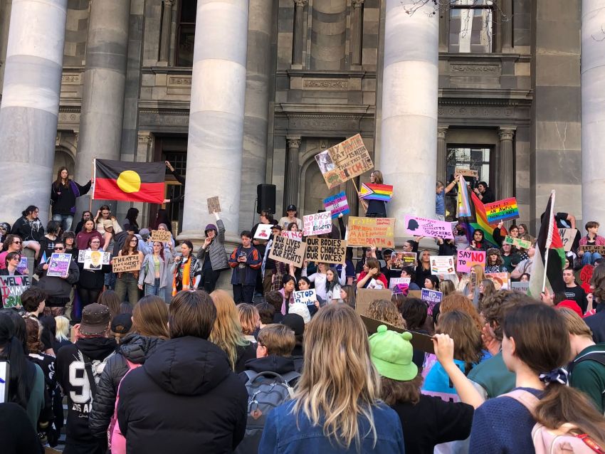 adelaide rally against pauline hanson