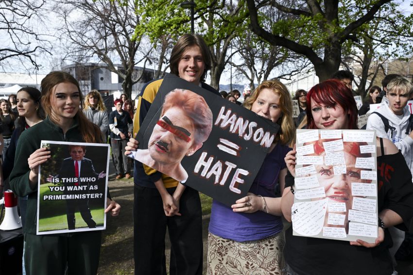 hanson against hate hobart