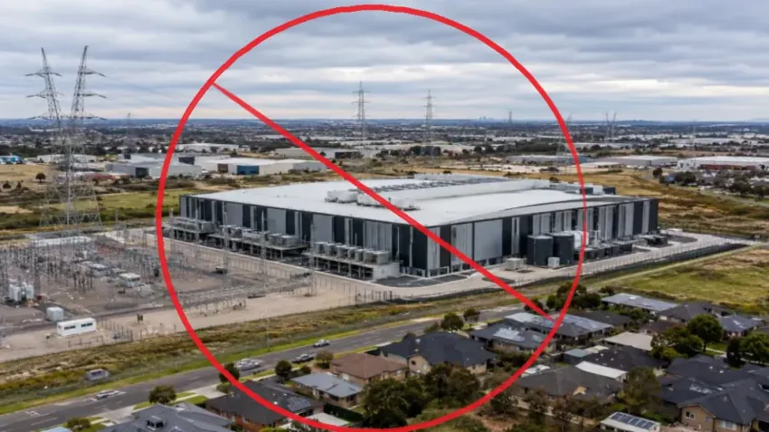 Artwork and image for event "Ivanhoe Public Forum: Moratorium on Data Centres Now!" 3pm-5pm 03/10/2026 Ivanhoe Library and Cultural Hub, 275 Upper Heidelberg Rd, Ivanhoe VIC 3079