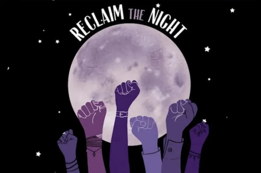 Artwork and image for event "Reclaim the Night Tamworth 2026" 5pm Tamworth Police Station, Tamworth Police Station, 40/42 Fitzroy St, Tamworth NSW 2340