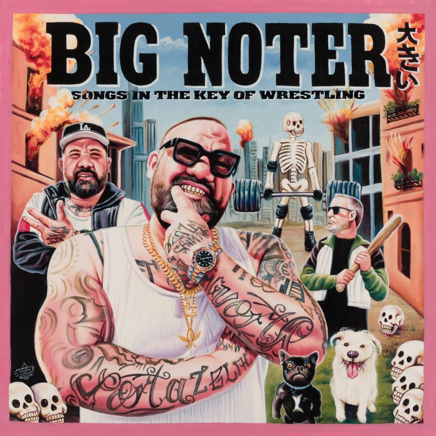  BIG NOTER - SONGS IN THE KEY OF WRESTLING album artwork