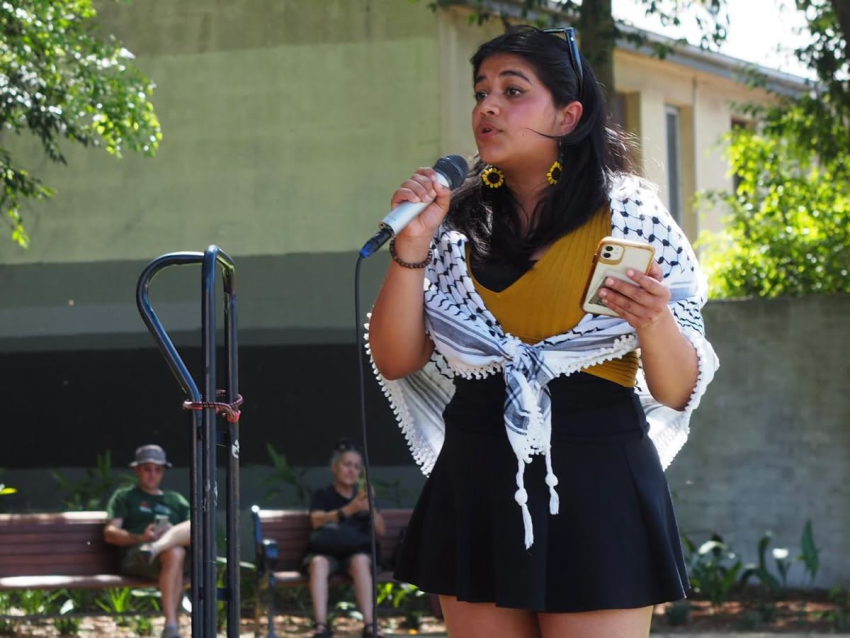 Divya from University of NSW SRC and Grassroots