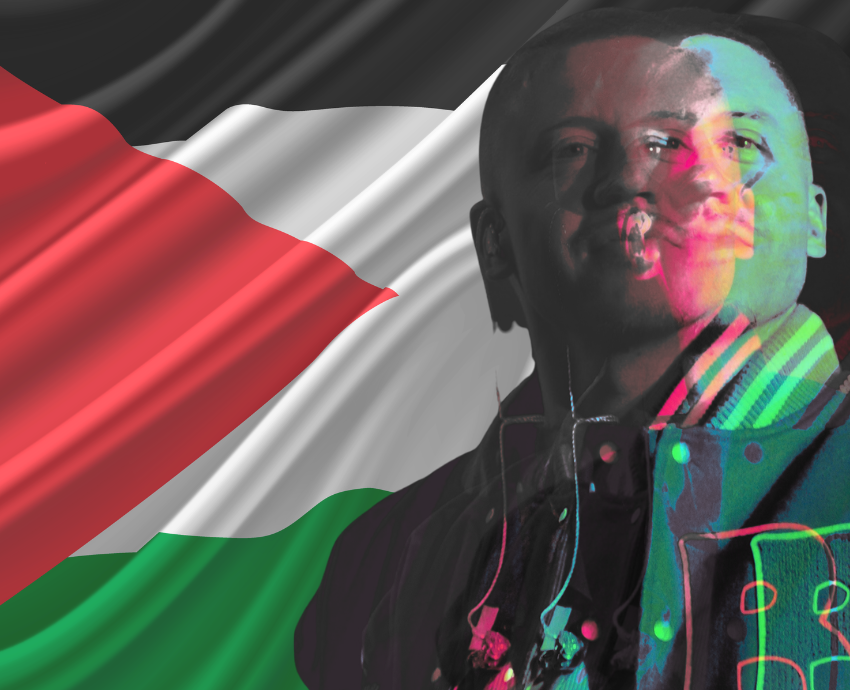 Macklemore, Palestinian flag