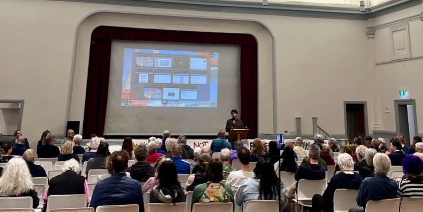 balmain town hall better future coalition meeting