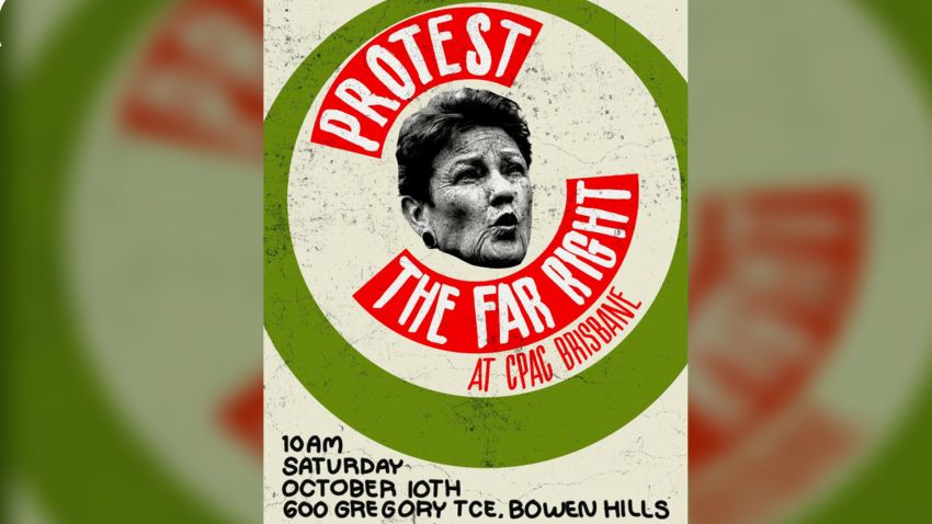Protest Hanson at the CPAC conference