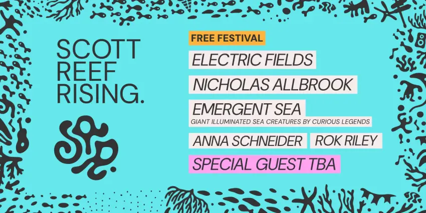 Artwork and image for event "Scott Reef Rising"