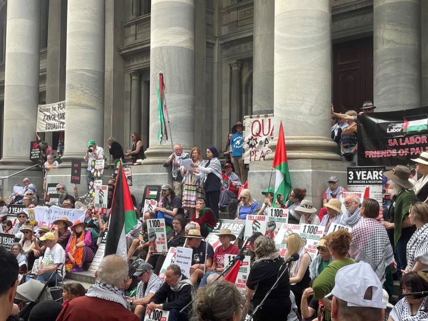 adelaide palestine rally
