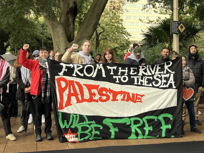 Socialist alliance members in sydney