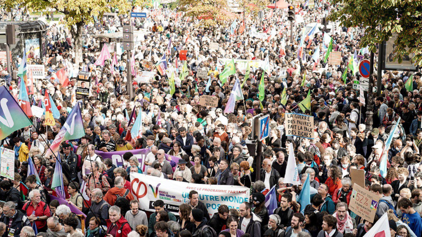 Paris protest