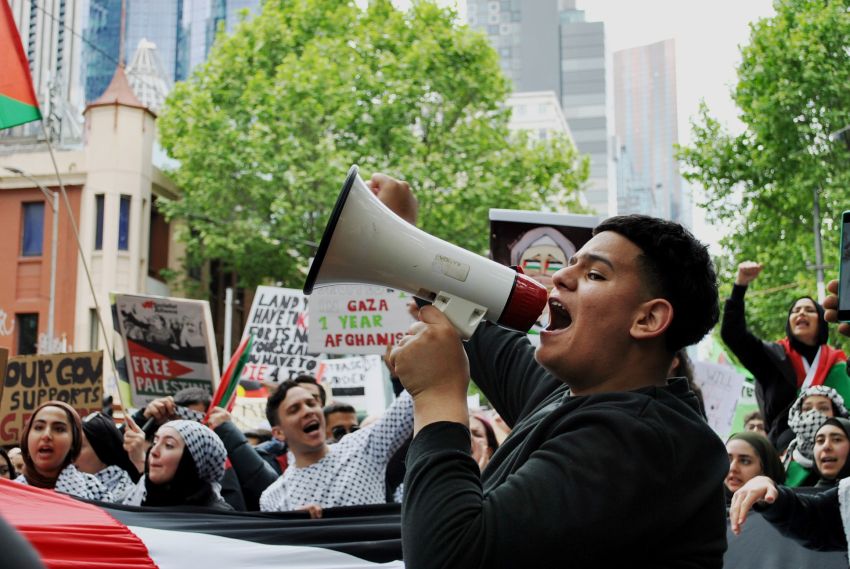 Palestine protest Melbourne
