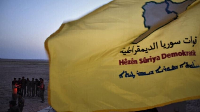 Syrian Democratic Forces flag