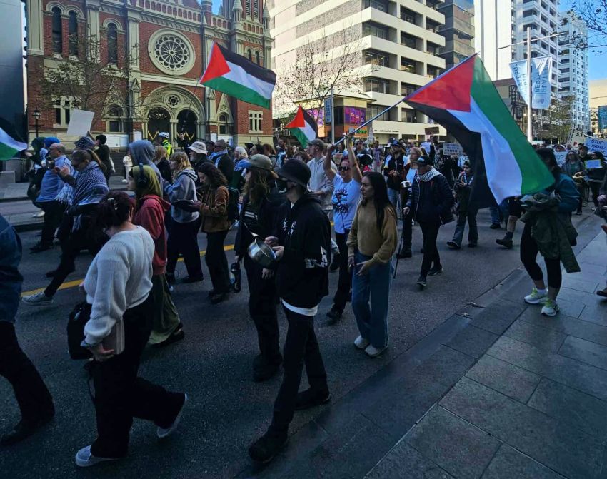 Marching in Boorloo/Perth