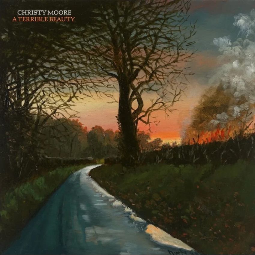 CHRISTY MOORE - A TERRIBLE BEAUTY album sleeve CHRISTY MOORE - A TERRIBLE BEAUTY album sleeve