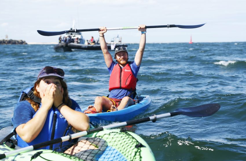 Rising Tide activists on the water react to the Supreme Court victory
