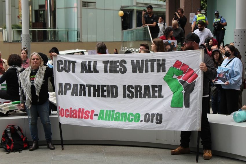 Cut all ties with apartheid Israel, Boorloo/Perth, June 9