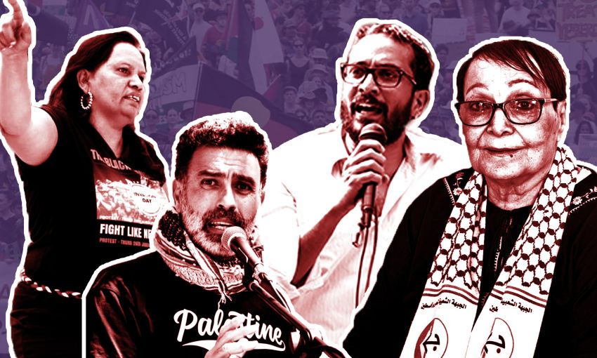 Speakers for Ecosocialism 2024 graphic artwork.