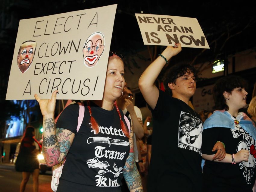 'Elect a clown, expect a circus'