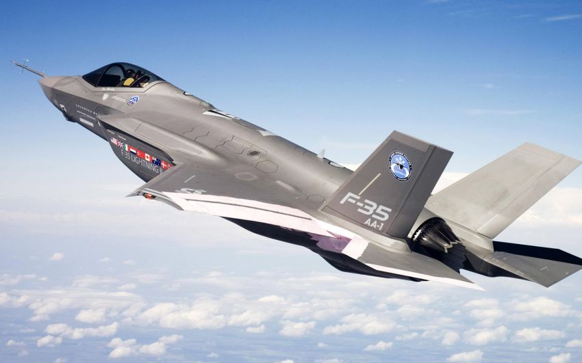 F35 Lightning II Joint Strike Fighter.