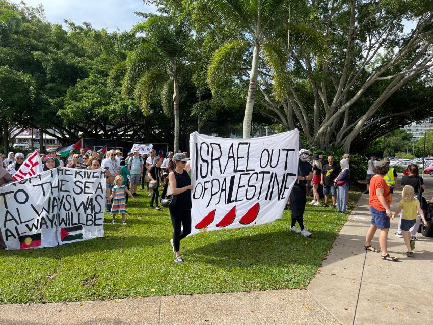 Israel out of Palestine, Gimuy/Cairns, June 1
