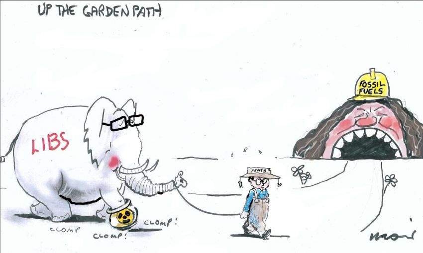 Up the garden path