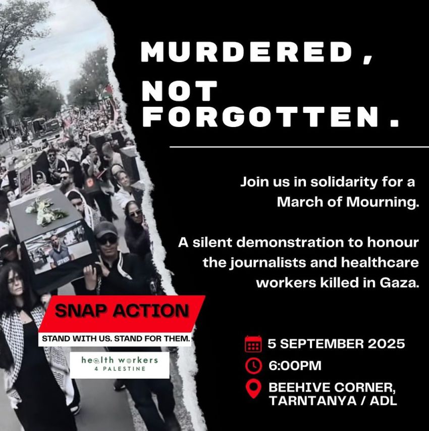 Graphic: Murdered, Not Forgotten March of Mourning 05092025