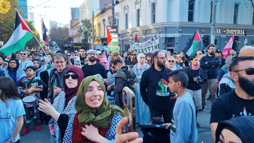 Naarm/Melbourne rally, May 26