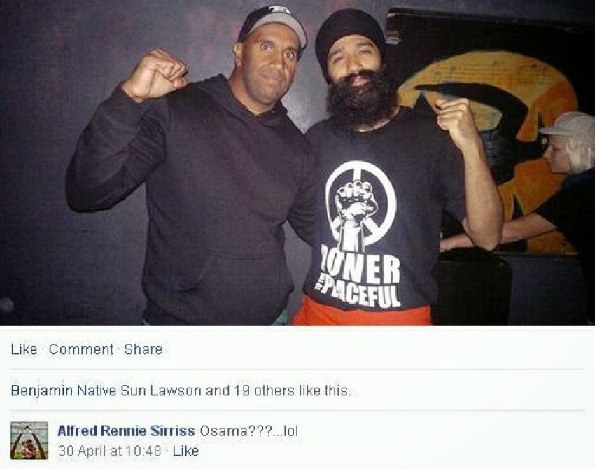 Racism online.