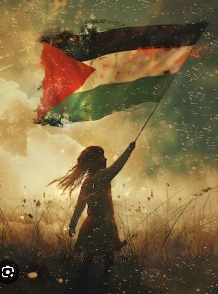 Graphic: Repentance Creek & Surrounds March for Palestine 24082025