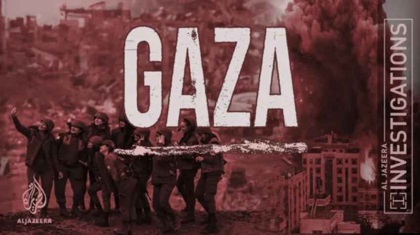 Opening title of film