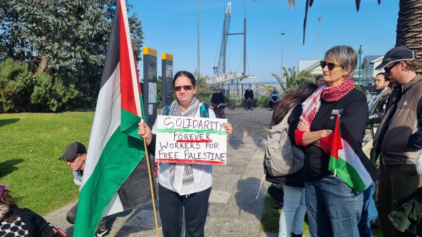 Solidarity forever, Naarm/Melbourne, May 25