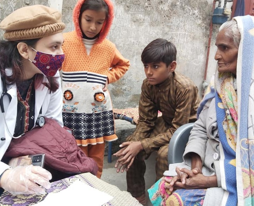 Haqooq e Khalq medical camp