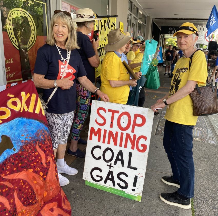 Stop mining coal and gas, Gadigal Country/Sydney, November 20