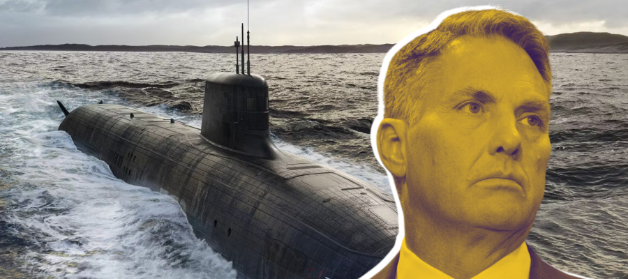 Richard Marles and submarine