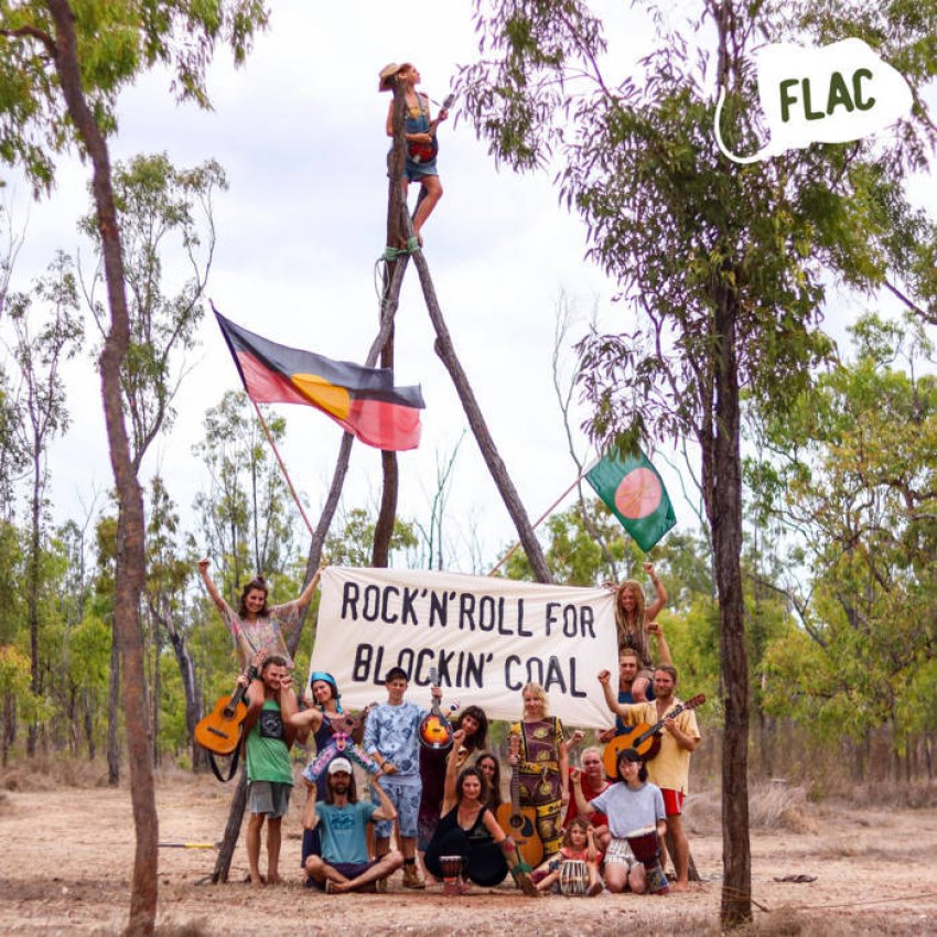 VARIOUS ARTISTS - ROCK'N'ROLL FOR BLOCKIN' COAL album artwork