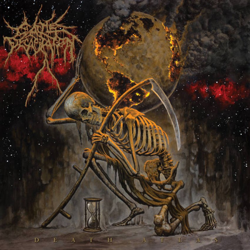 CATTLE DECAPITATION - DEATH ATLAS album artwork