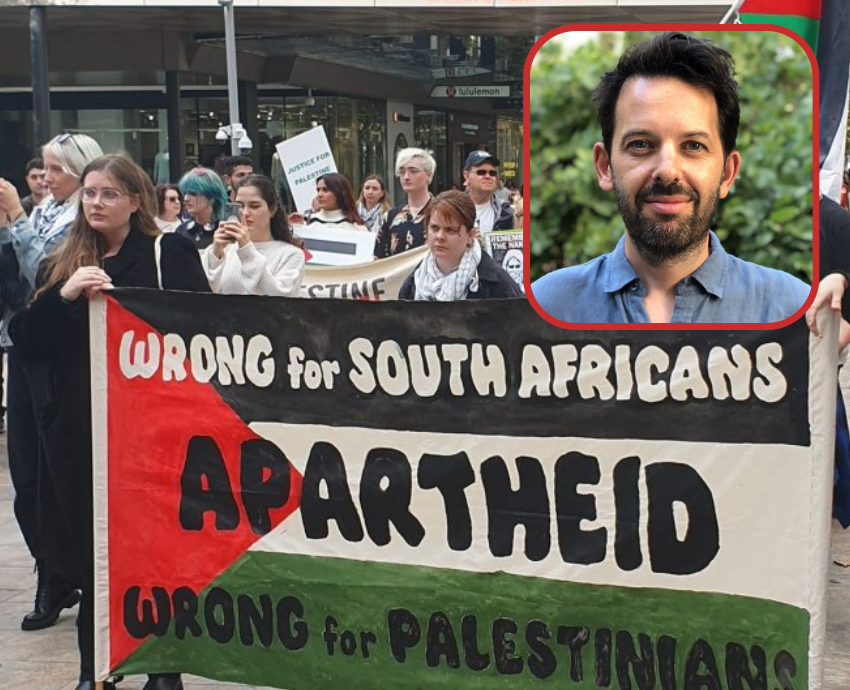 Palestine protest Antony Loewenstein