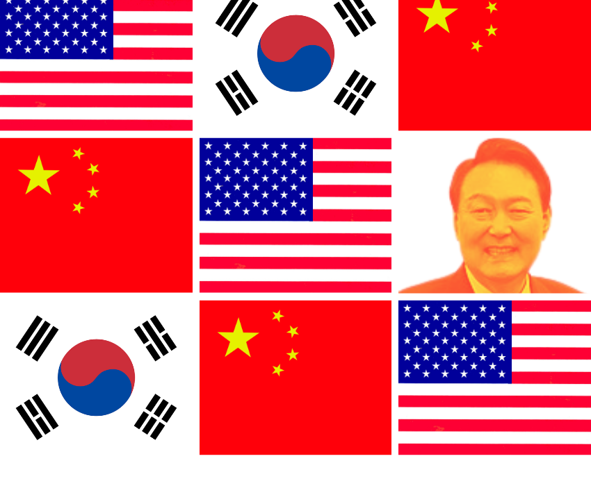 South Korea China US