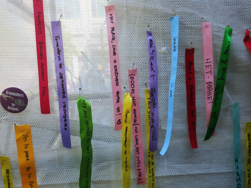 Call to Peace ribbons