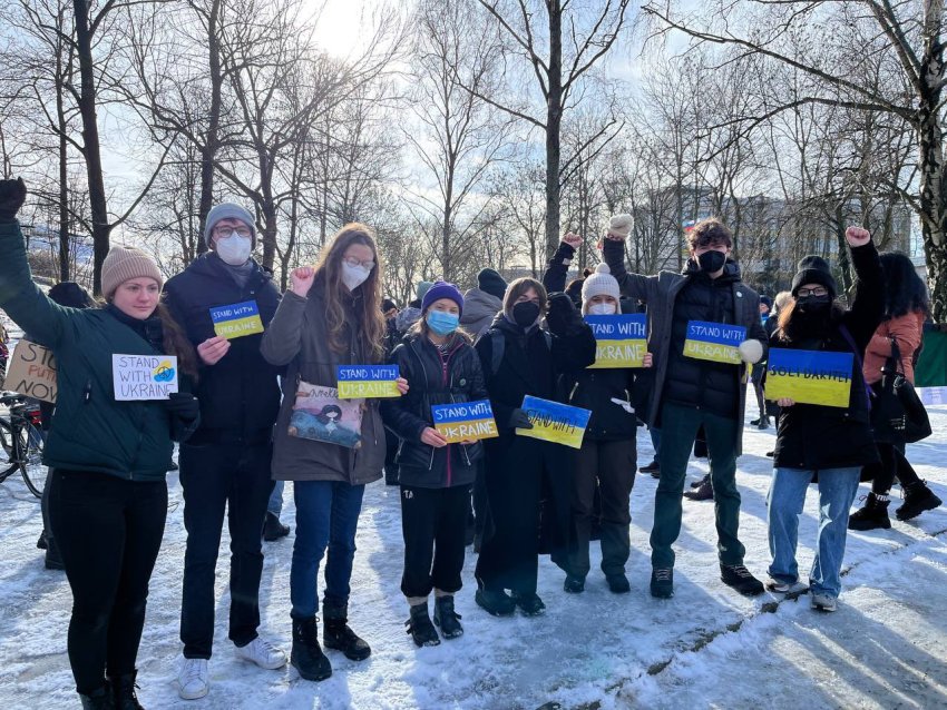 Fridays for Future protest war in Ukraine