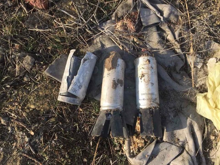 Munitions found during bomb disposal in Mykolaiv