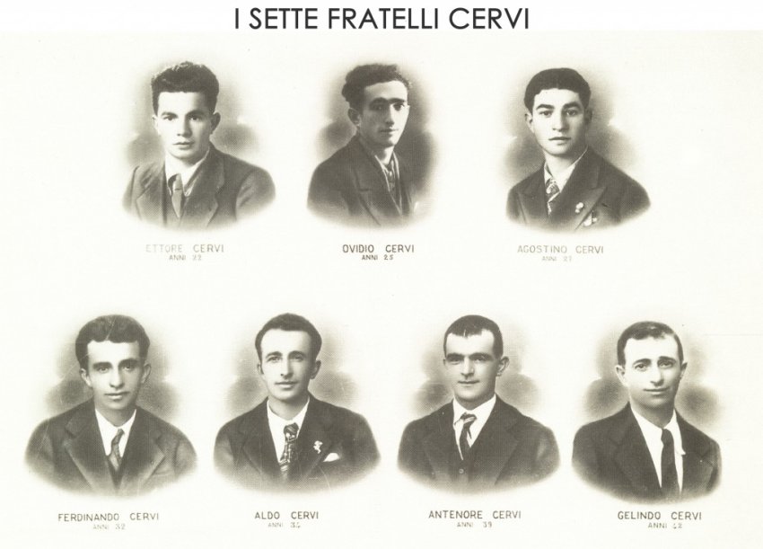 The Cervi brothers. Image: Istituto Cervi