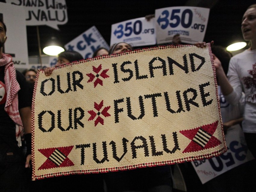 Tuvalu climate justice