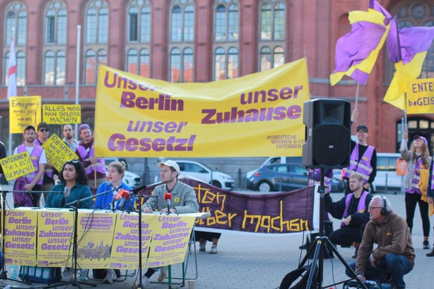 Berlin housing referendum launch