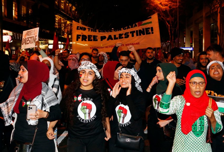 Protest for Palestine Brisbane