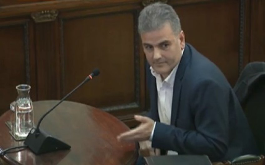 Albert Planas, former production manager of private mail company Unipost, testifies