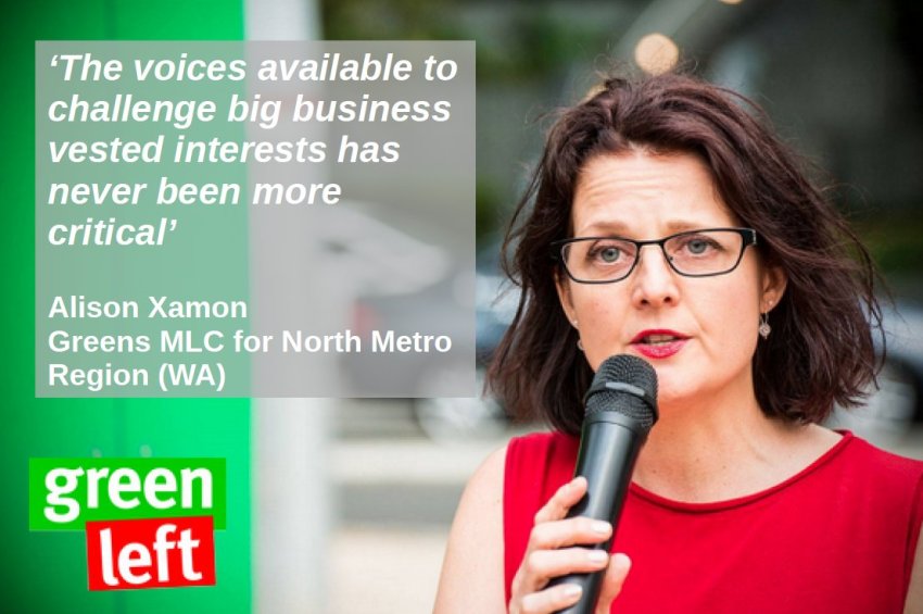 Alison Xamon supports #GreenLeft30