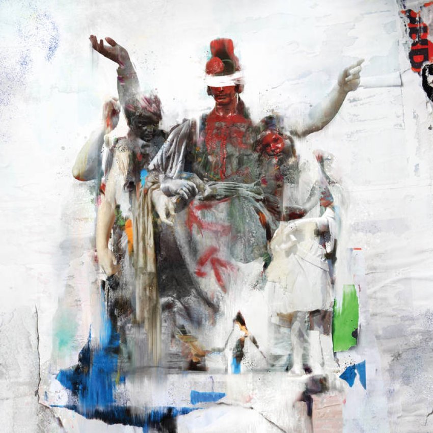 AMIRTHA KIDAMBI'S ELDER ONES - NEW MONUMENTS album sleeve