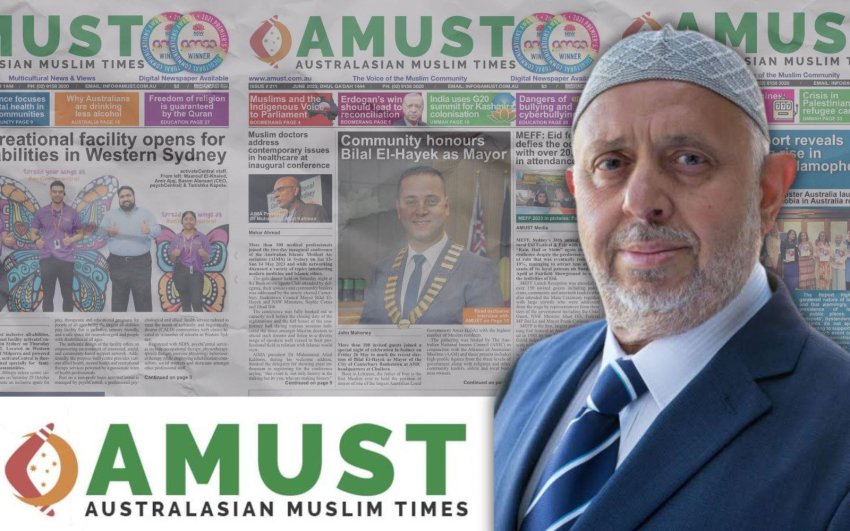  Australasian Muslim Times editor Zia Ahmad
