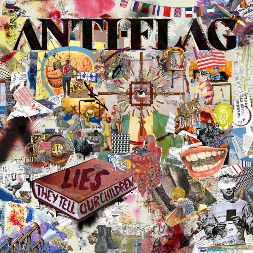ANTI-FLAG - LIES THEY TELL OUR CHILDREN album artwork