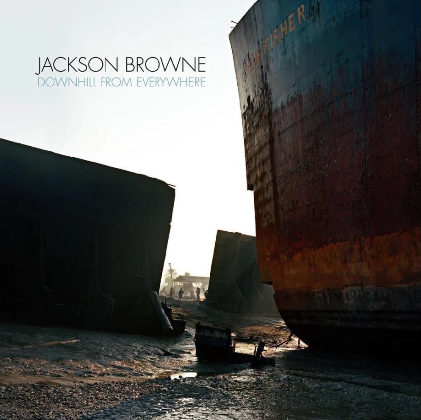 album artwork JACKSON BROWNE - DOWNHILL FROM EVERYWHERE 